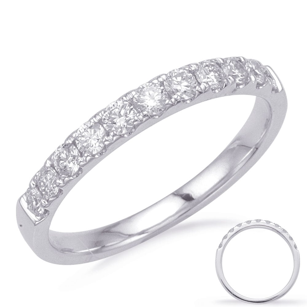 White Gold Matching Band