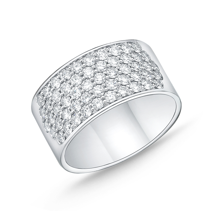 Pavé Silk Ring, 1st Ser., Mdl 42