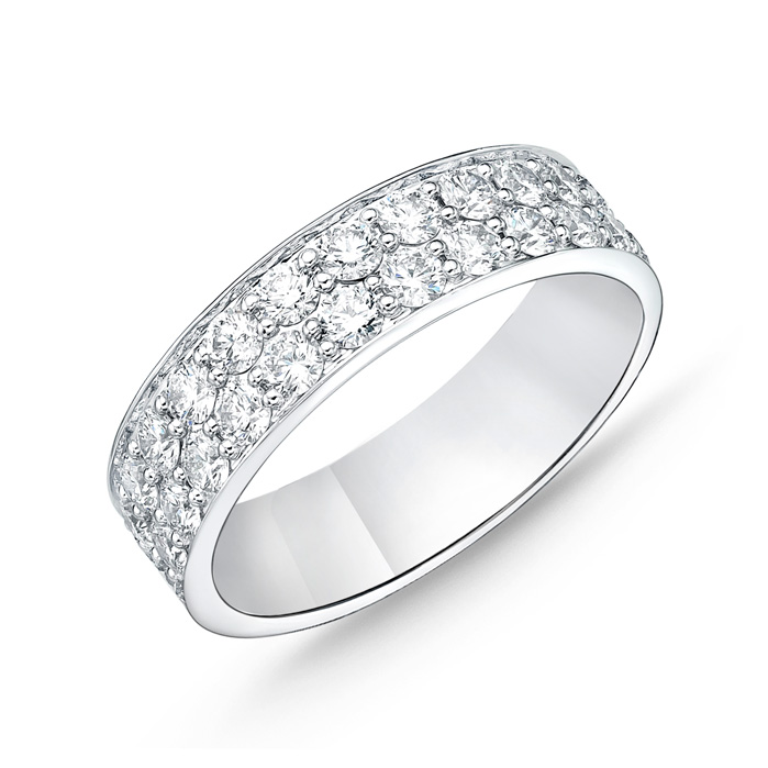 Pavé Silk 3/4 Band