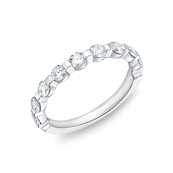 Precious Prong 9 Stone Band