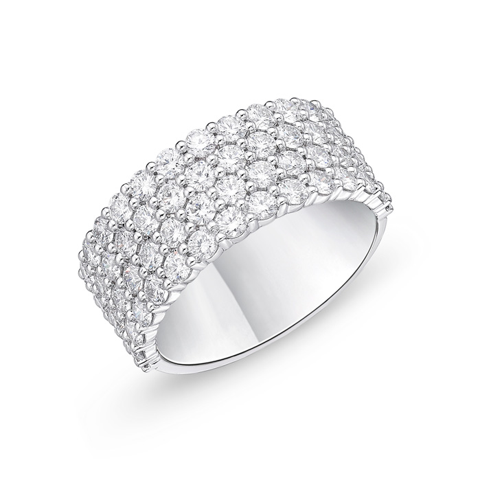 Paramount Half Round Diamond Band 2.13ctw approx.