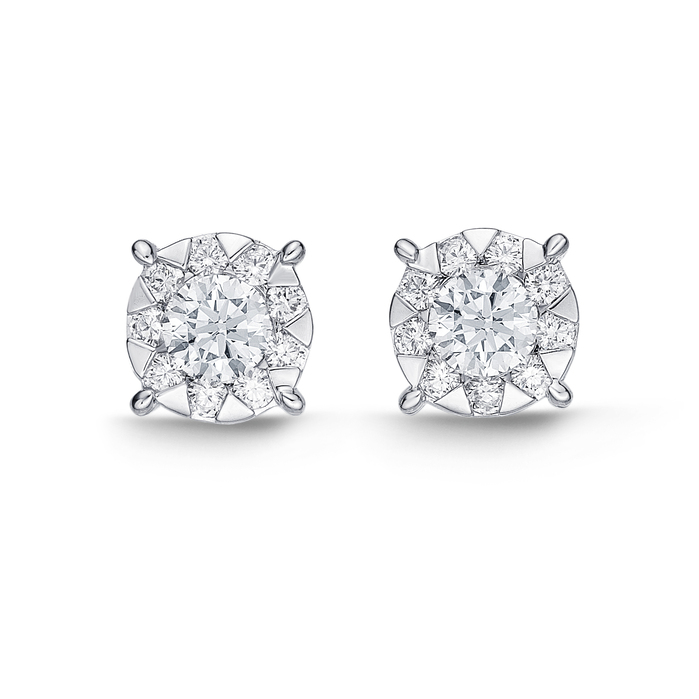 Diamond Bouquets Fashion Earrings, 1st Ser., Mdl 07