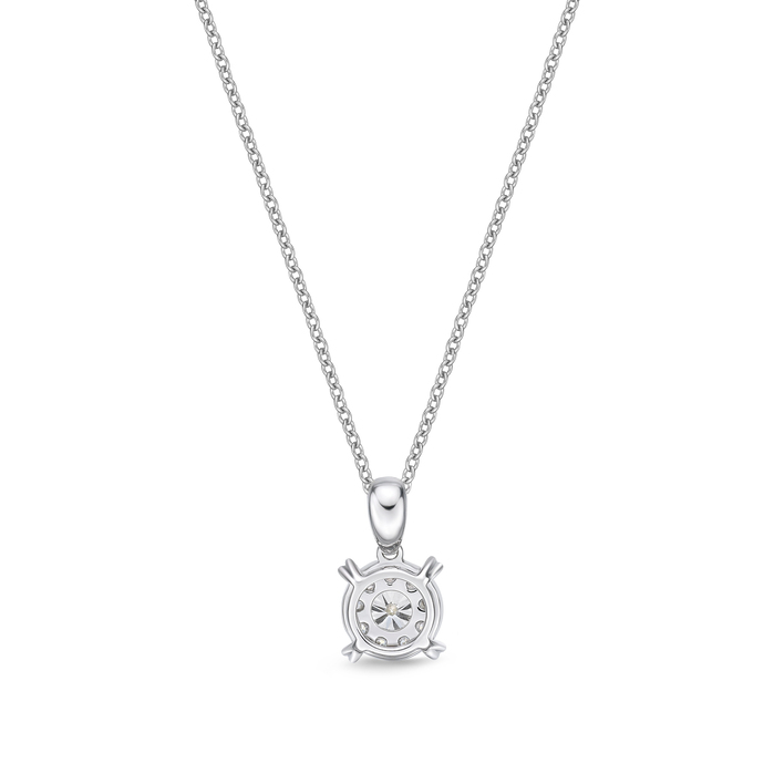 Diamond Bouquet Necklace 1.5ct LOOK