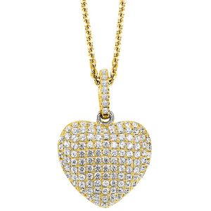 Silver Pendant Yellow