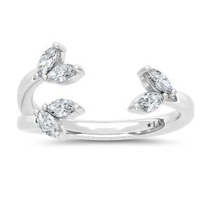 14K White Gold Lab Grown Diamond 1/3 Ct.Tw. Fashion Ring