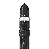 18mm Black Alligator Strap
