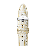 18mm Gold Wash Alligator Strap