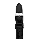 18mm Black Patent Leather Strap
