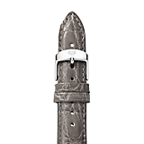 18mm Grey Crocodile Strap