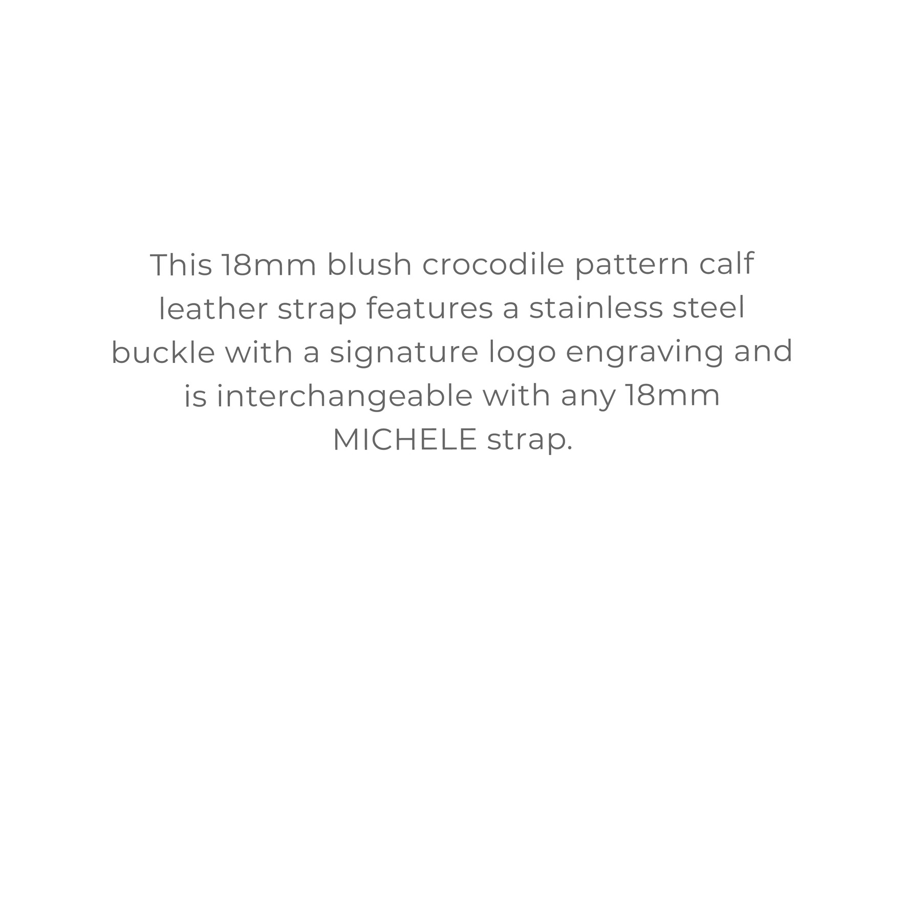 MICHELE STRAPS