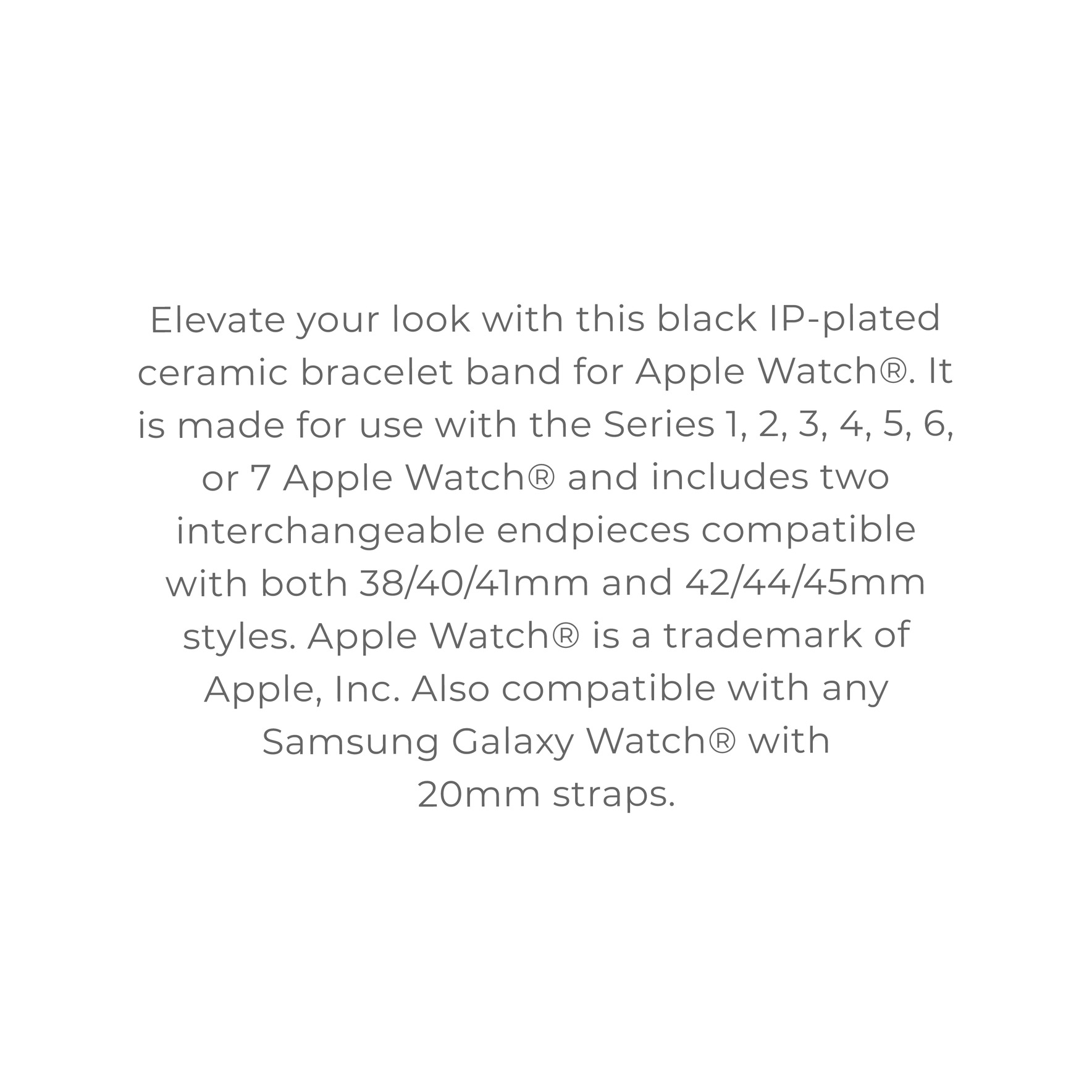 Michele strap for Apple