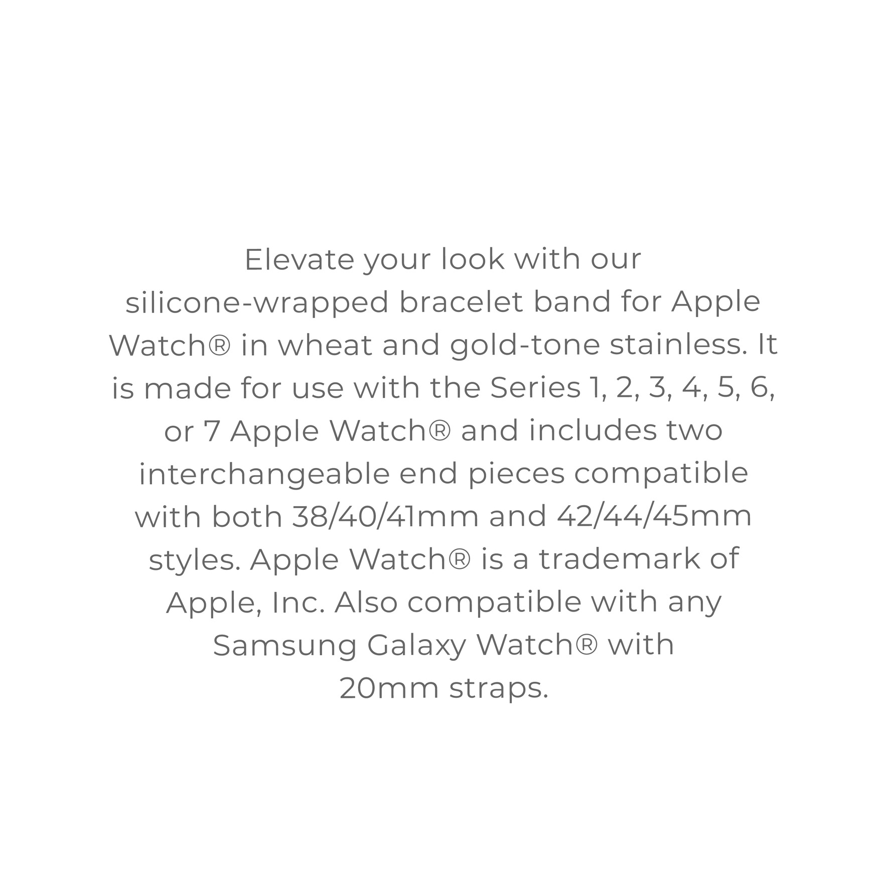 Michele strap for Apple