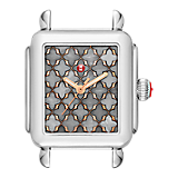 Deco Stainless-Steel Mosaic Dial