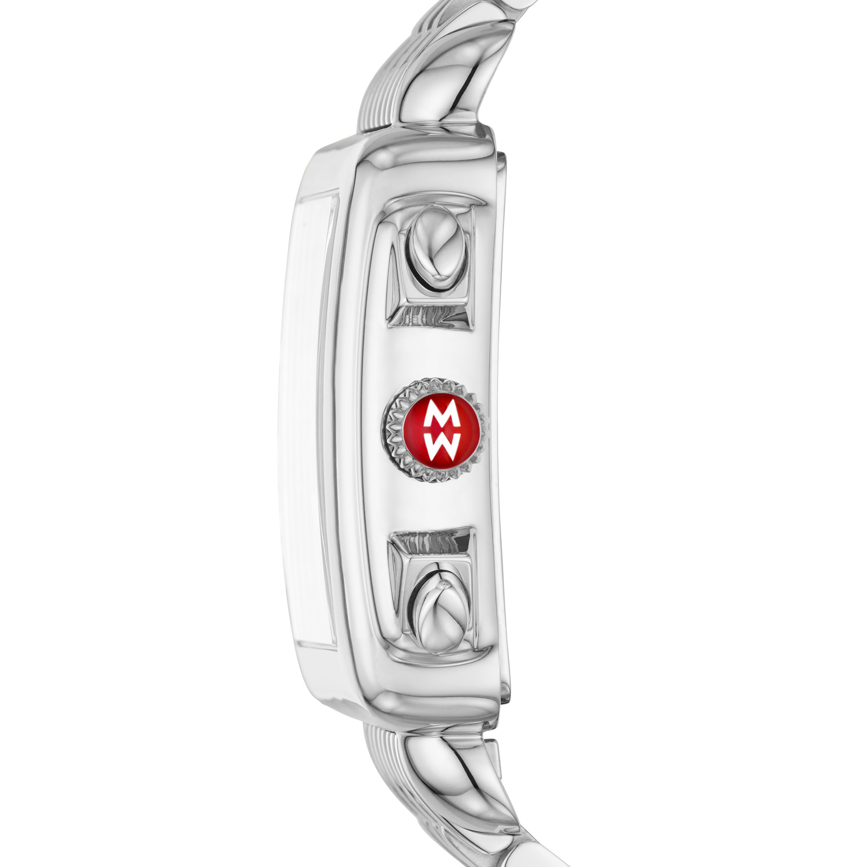 Deco Stainless Diamond Dial Watch