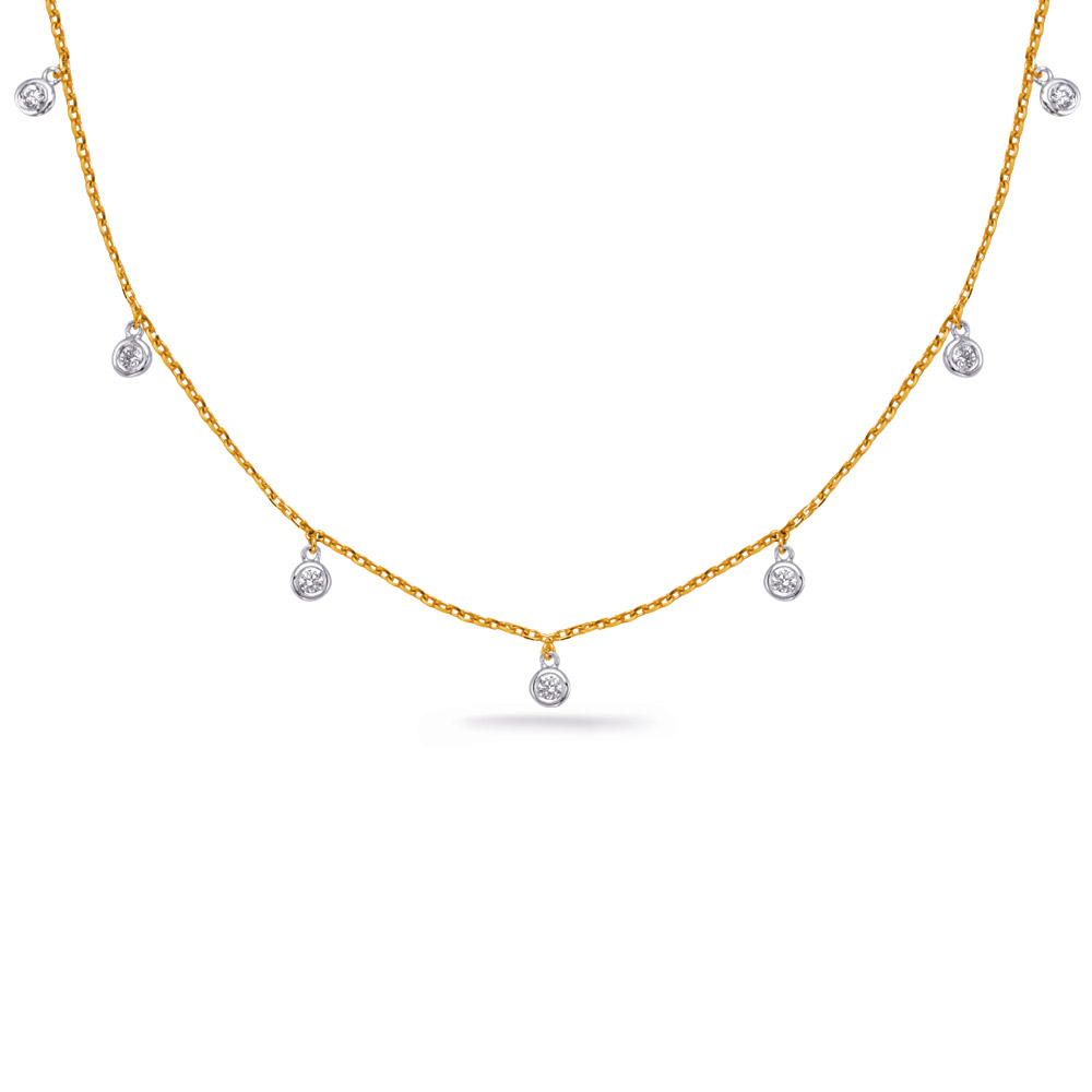 White Gold DIamonds By The Yard