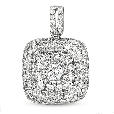 White Gold Diamond Pendant