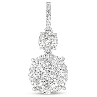White Gold Diamond Pendant