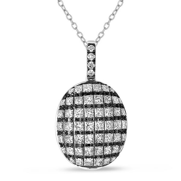 White Gold Diamond Pendant