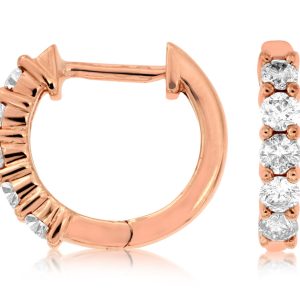 DIAMOND HOOPS 12MM