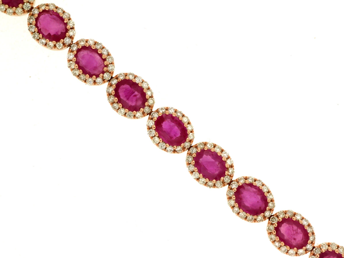 RUBY & DIAMOND BRACELET
