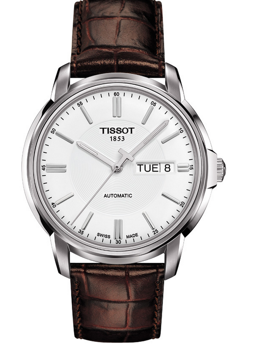 AUTOMATICS III SS BR LTH WH IND DAY DATE