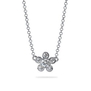 Atelier Swarovski Bloom Necklace, 18K White Gold