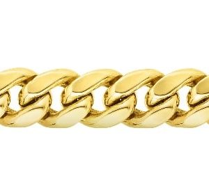 10K Gold 2.6mm Miami Cuban Chain