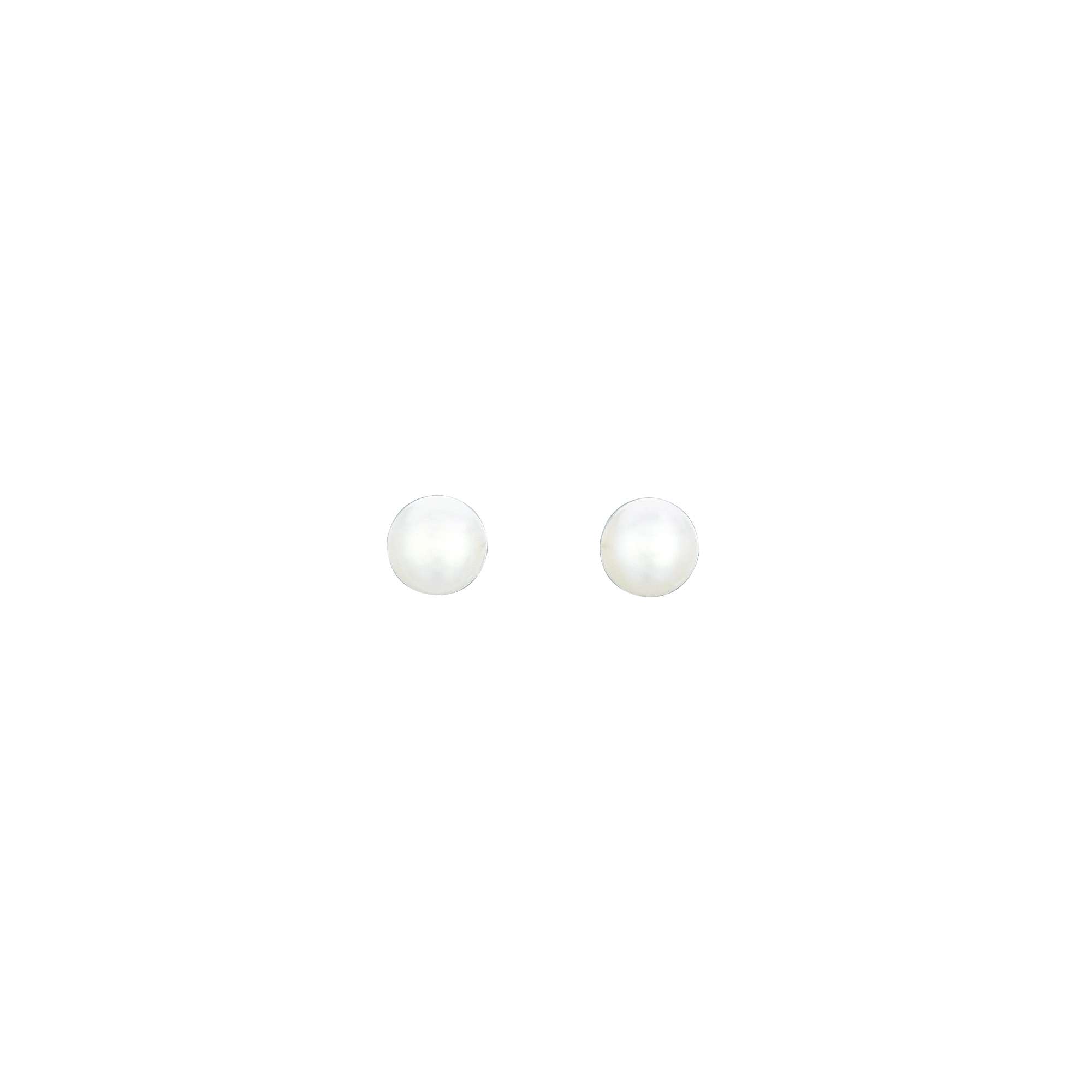 14K Gold 4MM Pearl Stud Earring