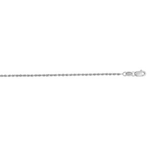 14K Gold 24" 1.4mm Diamond Cut Royal Rope Chain