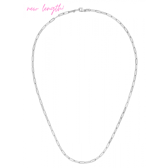 14K Gold 2.5mm Paperclip Chain
