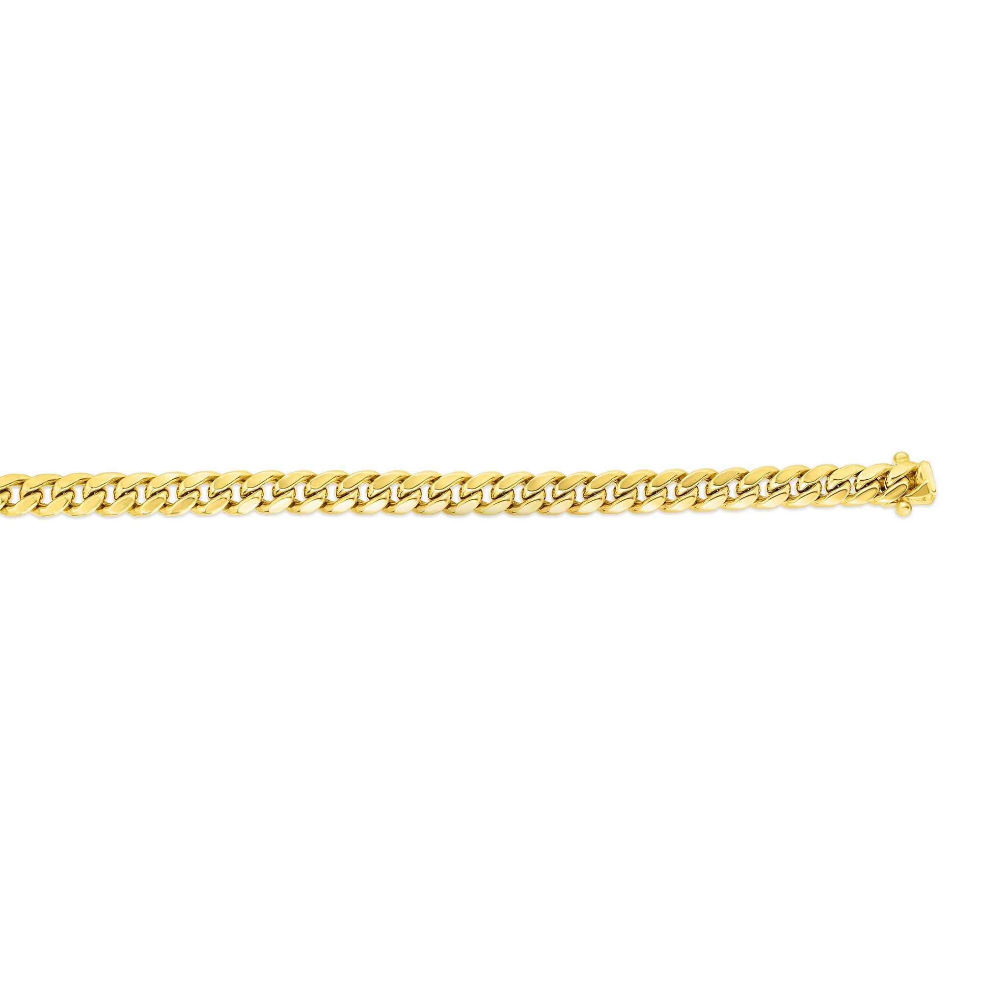 10K Gold 26" 4.9mm Classic Miami Cuban