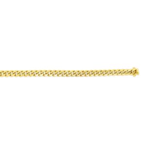 10K Gold 24" 7.1mm Classic Miami Cuban