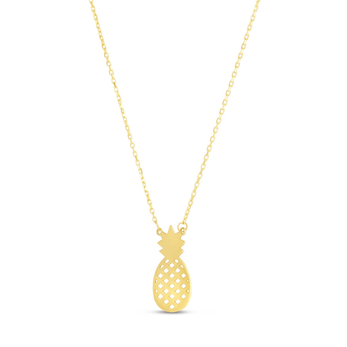 10K Pineapple Necklace